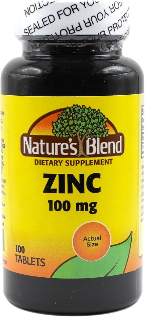 Nature's Blend Zink Gluconaat 100 mg, 100 tabletten