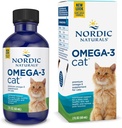Nordic Naturals Omega-3 Cat, Unflavied - 2z- 304 mg Omega-3 Per 1 mL - Dầu cá cho mèo với EPA & DHA - phát triển trái tim, da, Coat, & Imune Health - Non-GO