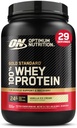 Optimum Nutrition Gold Standard 100% Whey Proteine pulbere, Vanilla Ice Cream, 2 Pound (Packing May Vary)