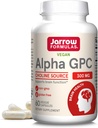 Jarrow Formulas® Alpha GPC, 300 mg, Dieetsupplement, Hersengezondheidssupplementen voor volwassenen, 60 Veggie Capsules, 30 dagen levering