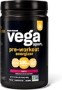 Vega Sport Energizer, Acai Berry, Pre polvere di allenamento per le donne e gli uomini, Supporta energia e messa a fuoco, Elettroliti, Vegan, Keto, Gluten Free, Dairy Free, Non OGM (25 Serve) , 1.01 Pound (Pack of 1)