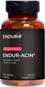 ENDUR-ACIN Niacin, Heart Health & Healthy Cholesterol Balance Supplement, erweiterte Freisetzung für optimale Absorption, Glutenfrei, 750mg (200 Tabletten)