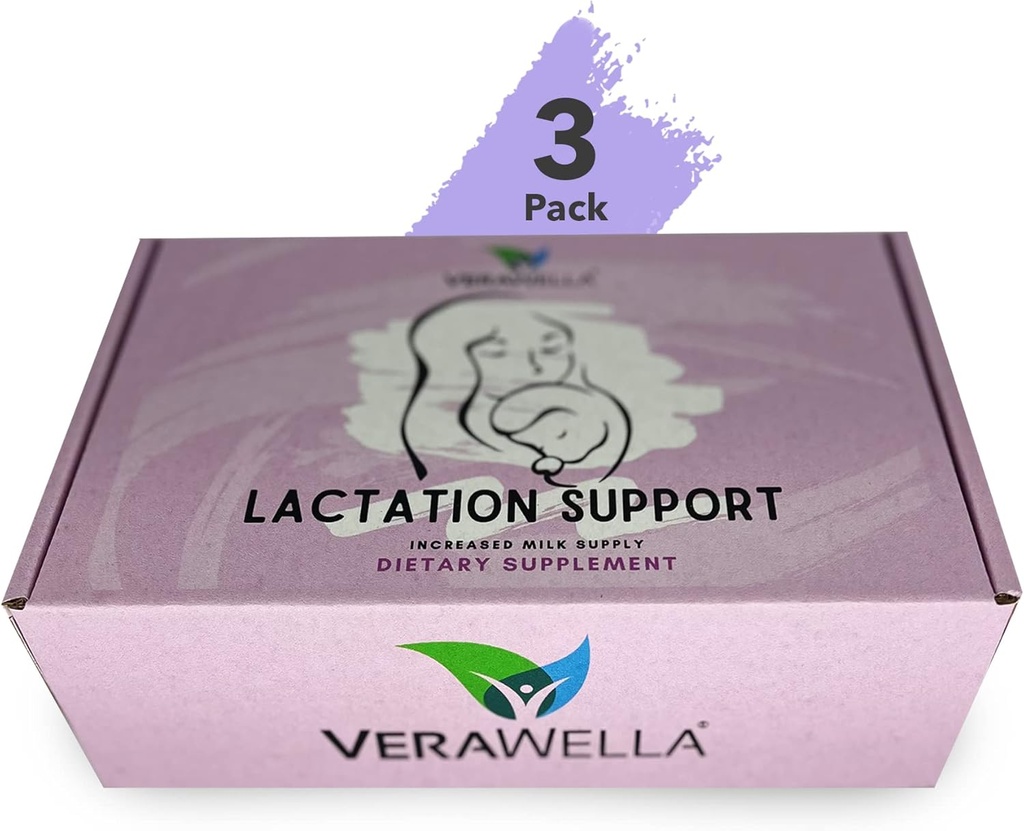 Lactation Support, Fenugreek, Fennel & Milk Butle, Lactation Support for Grow Milk Supply, Exp of 3