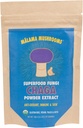 Chaga kivonat por által Malama, Organic Fruiting Body Chaga gomba por, Superfood Adaptogen, Támogatja az immunrendszert, bőregészség, és kimerültség, 100 szervadékok