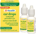 A+Health Earwax Drops, Carbamode Peroxide 6.5%, make in USA, Twin Pack, 1f Ounce (Hai 2. 5 li li li)