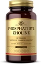 Solgar phosphatidischoline, 100 Softgels - Profiles Proomical Contriview from Lecithin - Tholine Cholines Choline for Mypertransmetter Actil Cholline - Glutene Free, Dairy Free - 50 server