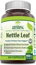 Herbal Secrets Nettle Leaf 900 mg Per Servering 240 Capsules Supplement - Støtter urinveistraktasje og prostata - Støtter øvre pustehelse