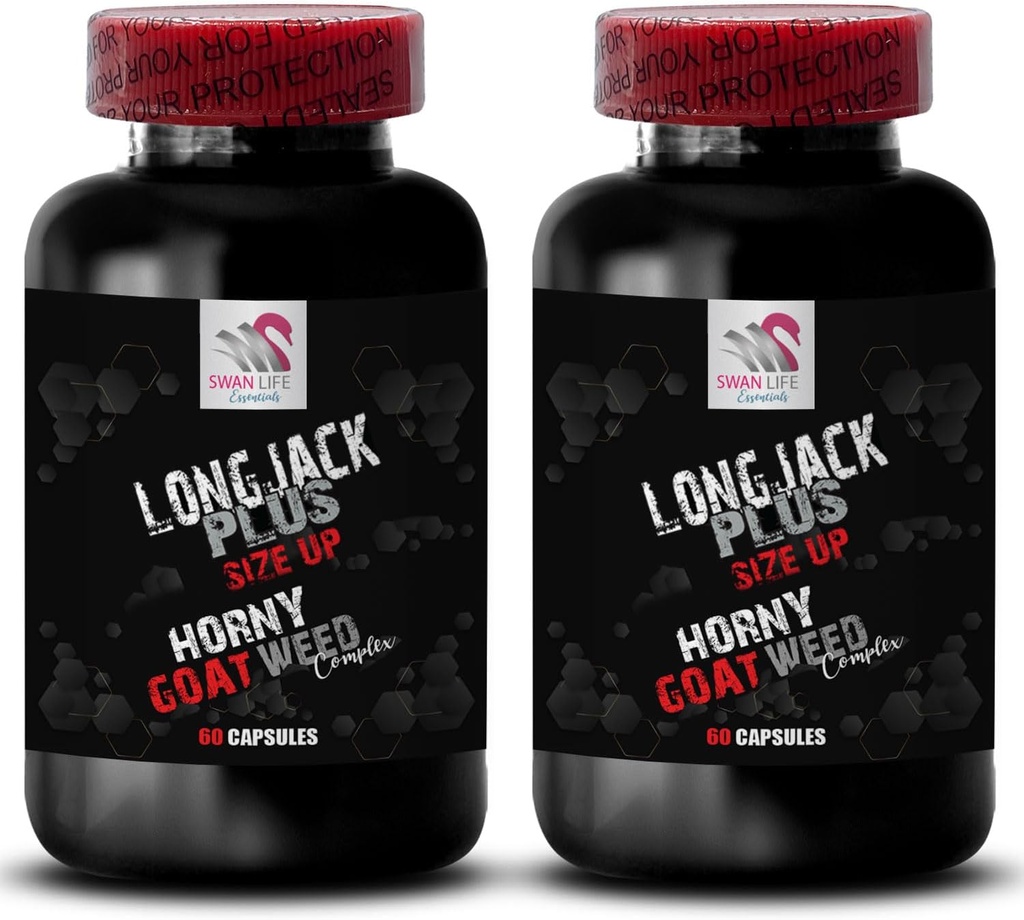Zvětšit velikost a délku - LONGJACK velikost UP (MALE ENHANCEMENT FORMULA) - Tongkat ali - tongkat ali pro muže - tongkat ali pro muže 400mg - longjack tongkat ali pro muže - tongat ali - 2 Lahve 120 Cap