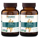 Himalaya USDA Organic Licorice Root Extract(Glycyrrhiza glabra), Digestive Health Supplement for Upset Stomach Relief and Occasional Bloating and Heartburn, Vegan, Non-GMO, Non-DGL, 120 Caplets