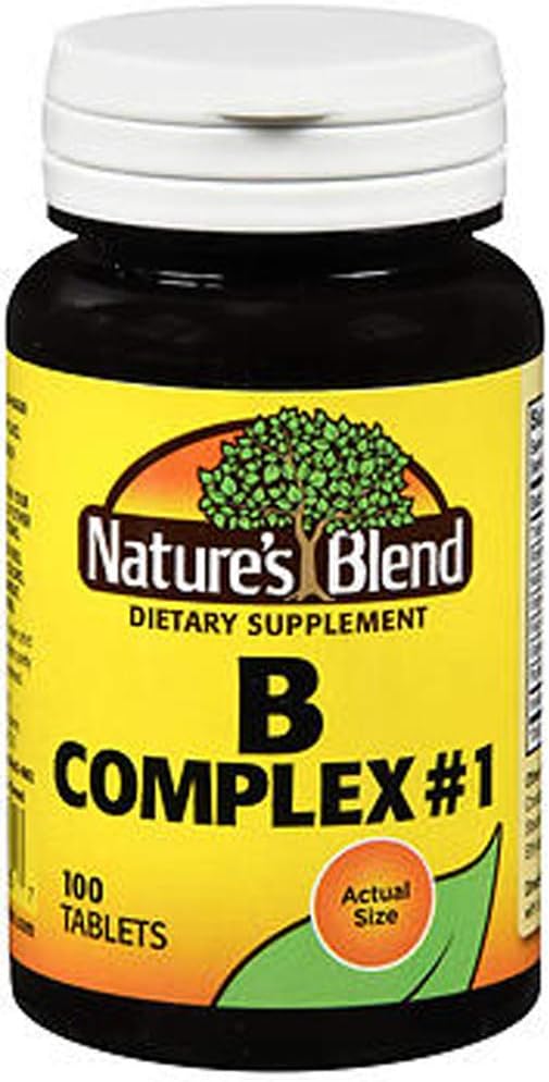 Complexo B da natureza #1 Tablets - 100 ct, Pack de 3