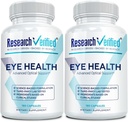 Ricerca Verified Eye Health - Nourish and Protect Eyes and Vision, Support Healthy Retina, Migliorare la fornitura di sangue agli occhi - Vitamine A, B, C e E - 360 Capsules - 6 mesi di alimentazione - Made in the USA