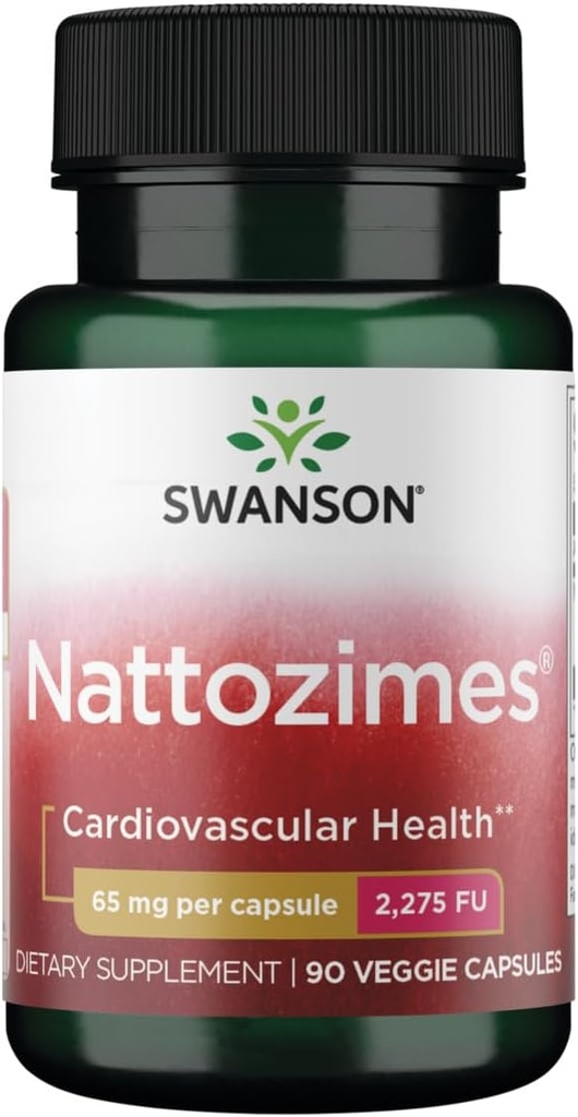 Swanson Nattozimes 65 Milligrammi/2275 Fu 90 Veg Capsule Enzime