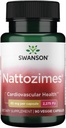 Swanson Nattozimes 65 Milligrams/2275 Fu 90 Veg Kapsulas Enzīmi
