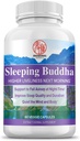 Herbal Chinese Medicine Supplements for Sleep Quality and Duration, Sleeping Buddha HERBALS, Quiet The Mind and Body, 60 Capsules