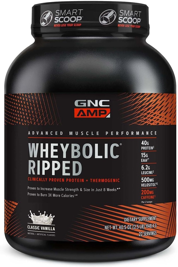 GNC AMM WHEBOLICE ripped - คลาสสิก Vanilla (22 บริการ)