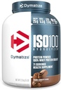 Dymatize Nutrition ISO 100, Išrūgų baltymų milteliai, Gourmet Šokoladas, 5 Svaras