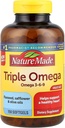 Triple Omega 3- 6- 9, 150 Softgels Value Size, Suplement Omega dla zdrowia serca