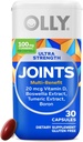 OLLY Ultra Joint Softgels, Boswellic Extract, Куркума, Витамин D, Бор, 30 Day Supply - 30ct
