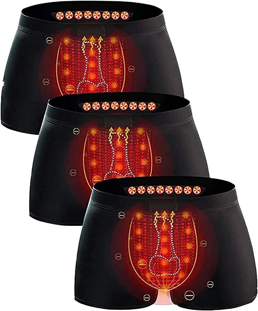 Magnetická terapie Energetické muži Pant 3- Packs Zdravotní péče Rozšíření Kalhotky Tourmaline Prostate Terapie Kalhoty