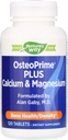 Nature's Way OsteoPrime PLUS Calcium & magnesio, soporta saúde ósea e función muscular*, con vitaminas D3 e K2, Vegetarian, 120 Tablets