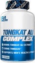 Evlutie Voeding Tongkat Ali - Mannen Health + Vitality Supplement - 800mg Tongkat Ali + 200mg Tribulus - Performance Support - Vegan + Glutenvrije Capsules - 30 porties