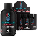 Gorilla Mind Energy Shots (Pack of 6) - Enhanced Focus & Energy, Sugar-Free, Fast-Acting, Potent formula bitamina eta erauzketa naturalekin (Black Cherry Vanilla)