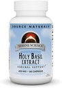 Source Naturals Serene Science Holy Basil Extract, Adrenal Support* 450 mg - 60 Capsules