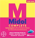 Midol Menstural Complete, Gelcaps,