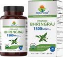 Brieofood Organic Bhringraj 1500mg, 45 hamba, Vegetarian, Gluten Bebas, 90 tablet Vegetarian