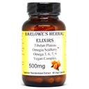 Barlowe's Herbal Elixirs Omegia Seaberry™ | Sea Buckthorn | Complete Omega 3, 6, 7, 9 Fatty Acids | 500mg Per Capsule | 60 Veggie Capsules | Glass Bottle | Stearate Free