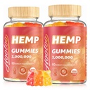 HOOLOO Hemp Gummies for Adult – High Potency 2,000,000, 100% Natural Pure Organic Sugar Free Fruity Hemp Gummies, Made in USA