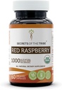 Secrets of the Tribe Red Raspberry USDA Organic Capsules ) Certified Organic Vegetarian Capsules, Herbal Dietary supplement ) Rubus idaeus Dried Leaf (60 count)