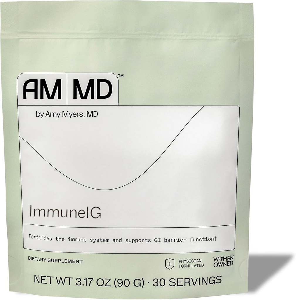 Amy Myers MD ImmuneG - Trích dẫn thay thế cho Immunune jaws & GI wallsation - Reulen Immunogbulins - Thiết bị con không cần thiết - Dairy- Free - 3.17 (30 phụng sự)