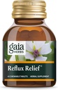Gaia Herbs Reflux Relief - a Marshmallow Root, Chamomile, Aloe, Medicorice, és a High Marlow - Segít alkalmi Heartburn és megkönnyebbülés emésztési - 45 rágótabletta (45- Day Supply)