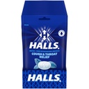 HALLS Кашлица и Гърло Relief Mentho-Lyptus Кашлица Капки, 12 чанти от 30 (360 Общо капки)