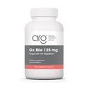 ARG Ox Bile 125 mg – Supports Fat Digestion – Delivers 125 mg Concentrated Bile Salts per Serving – Hypoallergenic & Vegetarian – 180 Servings – 180 Vegicaps