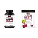 Force Factor Blood Pressure & Total Beets Chews Nitric Oxide Cardiovascular Support Grapeseed Antioxidants 120 Count & 60 Chews
