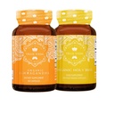 True Veda Mood Bundle | USDA Organic | Multi-Award-Winning | Organic Ashwagandha KSM-66® + Organic Holy Basil with Vitamin B6