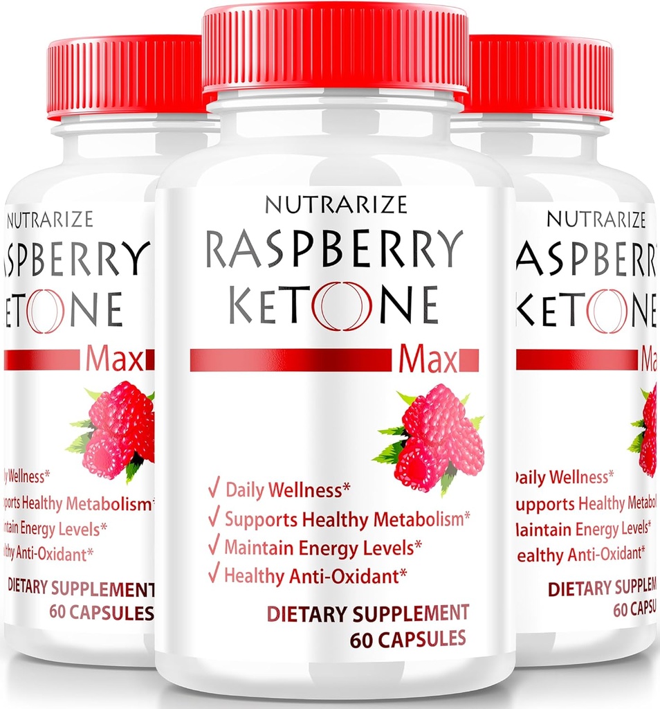 (3 แพ็ค) ราสเพกเบอร์รี่ เคตโลน แคปซูล อย่างเป็นทางการ ราสเพกเบอร์รี่ เคทีน (Raspberry Ketone for weight Los, All-Katural Keto maint to decky body and Facterity Foots, Rassbarbiekone 1200M Supplement, Reviews (80 Cups).