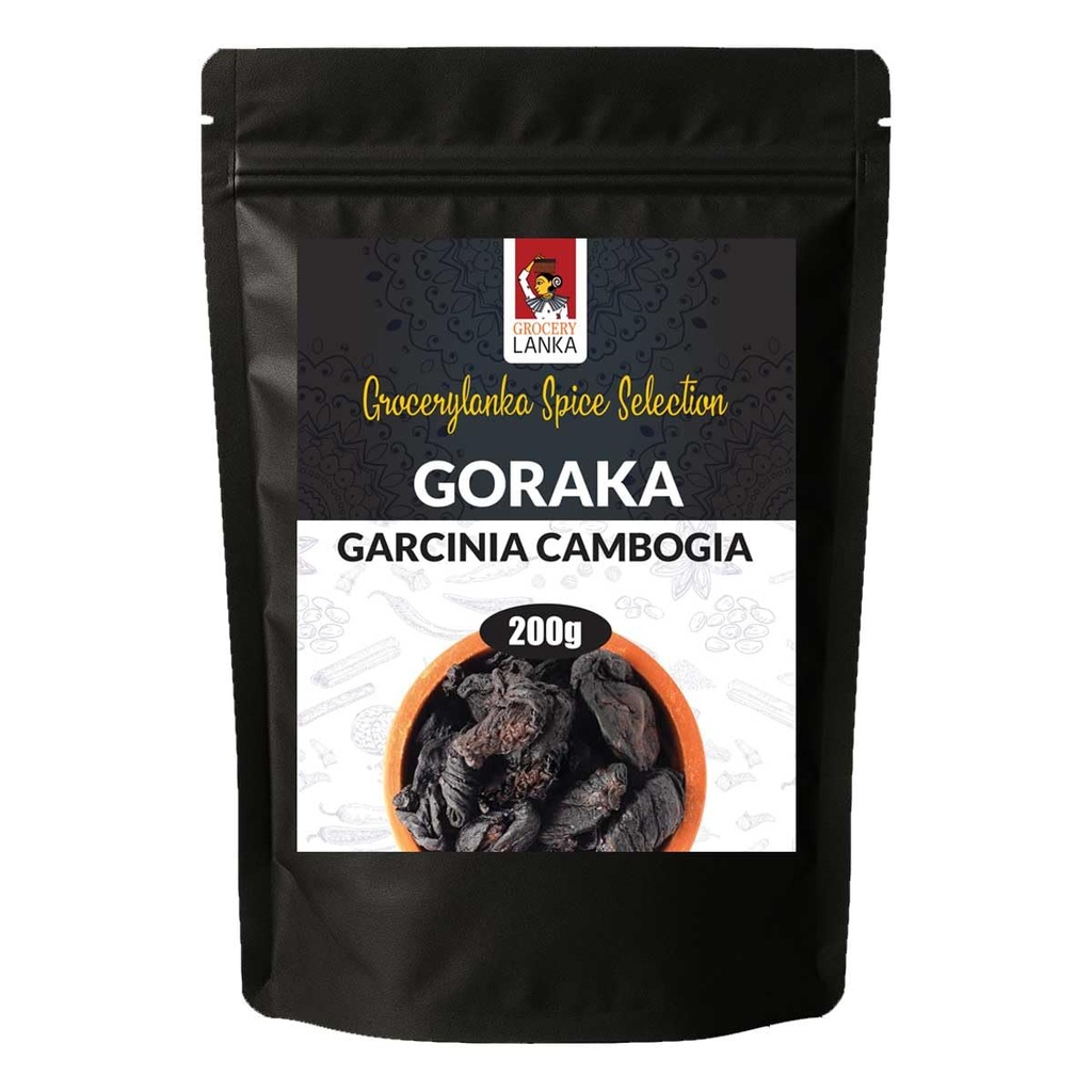Goraka 200g (7oz), Garcinia Cambogia uscata, Agent natural de alimentare în conditii de agronomie 