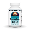Source Naturals Cherry Fruit Extract, Dietary Supplement - 500 mg - 180 Vegetarian Tablets