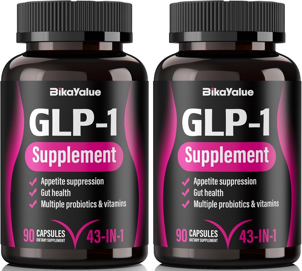 GLP- 1 suplementari, implementació GLP-1, amb l' extracció de te verd, Garcinia Cambogia, i Probiotics, Natural GLP-1 per Gut, Nivells GLP-1 & global salut - 120 Capules (40 Servings)