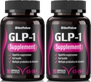 GLP-1 Suplemento, Suporte GLP-1, com Hops, Extrato de Chá Verde, Garcinia Cambogia, e Probióticos, GLP-1 Natural para Gut, GLP-1 Níveis e Saúde Geral - 120 Cápsulas (40 Servimentos)