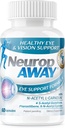 NeuropAway Eye Support Supplement 60CT con Lutein N-Acetil L-Carnosina S-Acetil Glutathione N-Acetyl Cystiene Pterostilbene Lycopene Zeaxanthin para apoiar unha visión saudable, axuda a Blurry e ollos secos
