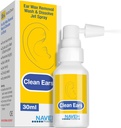NAVEH PHARMA ® CleanEars, 124; Fast- accepted Ear Wax Removal Spray, 124; Breaks Down & Dissolves Earwax in Just 1 Treatment 124; Clinical Proven to Be 300% Hatékonyabb W / Mineral Oil, 124; Gentle & Safe, 124; 1 Fl Oz
