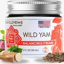 Четири елемента 4E Wild Yam Balancing Cream, 2 OZ - 1st Place Winner at the 2023 International Herb Symposium for Creams and Salves! Гордо фермерски, занаятчийски и пакетирани в САЩ.