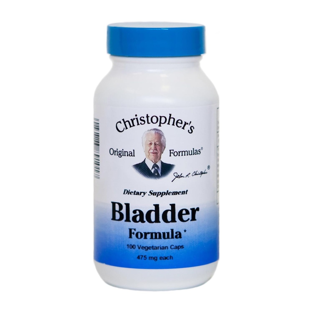 Christopher's Original Formulas Bladder Formula, Urinary Health Support, 100 Caps