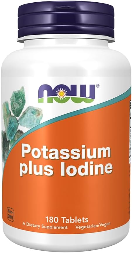 Now Foods Kalium Plus Iodine180 Tabs, 180 CT