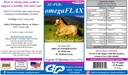 SU- PER OmegaFlax Flax for Horses - Premium Stabilized Flax Seed Meal & Omega 3 Supplement - Támogatja az egészséges bőr & kabátot - 15 font