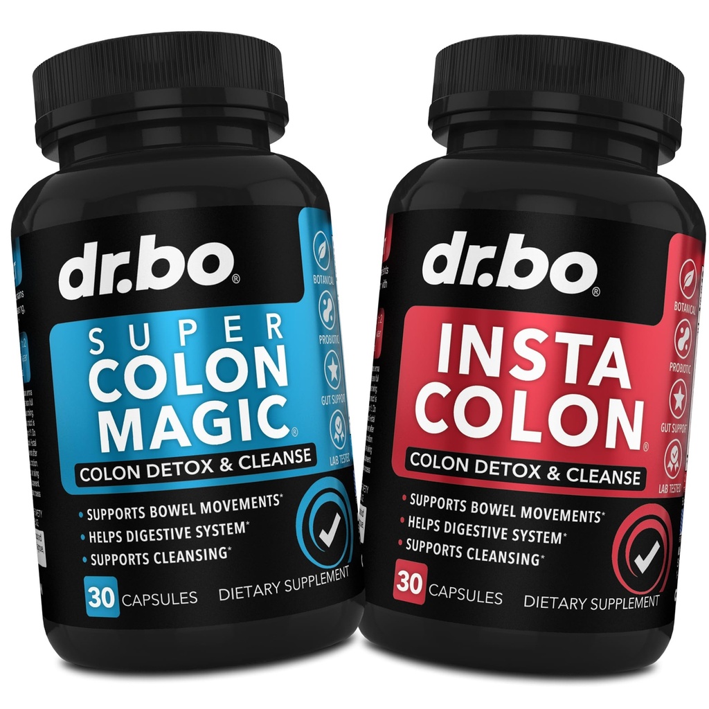 Colon Cleanser Detox Supplement Capsules - 15 Day Colon Cleanse Pills & Probiotic Natural Herbal Cleansing - Daily Bowel Movement Supplements for Intestinal Stomach Bloating Digestive Gut Support